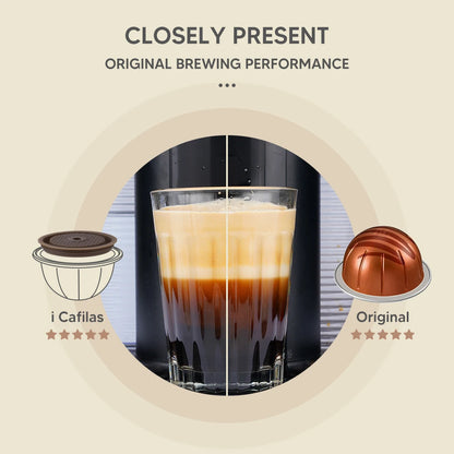 Reusable Lid for Vertuo Coffee Pods